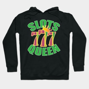 Slot Machine Design | Original Slots Queen Hoodie